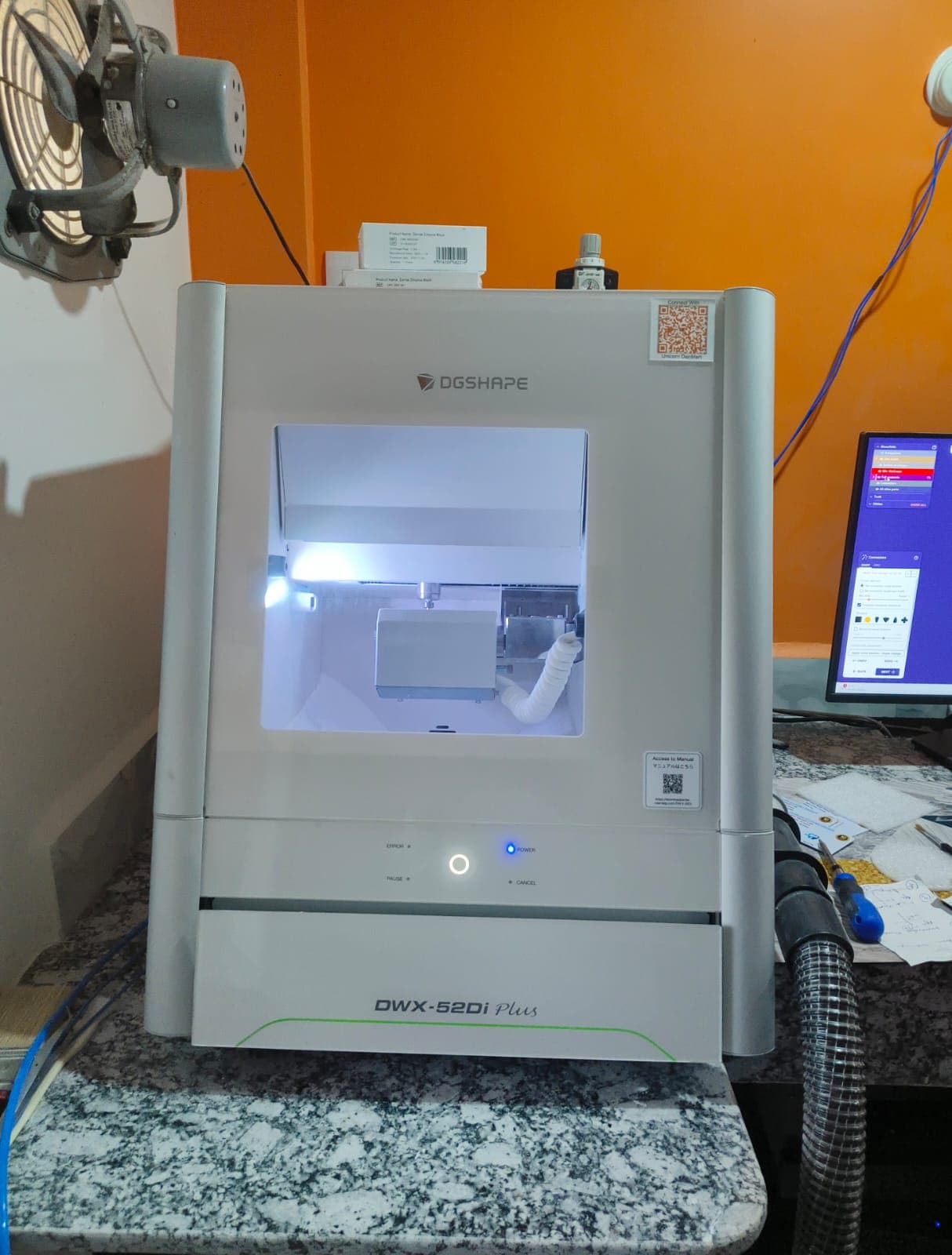 DGSHAPE DWX-52Di Plus — dental restoration by Shanti Dental Lab